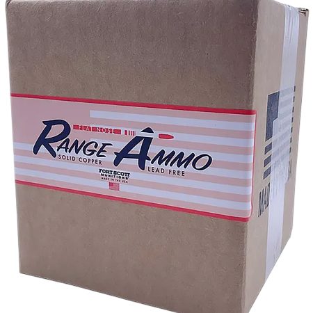 Fort Scott Munitions 556-055-SCVFNRA Range Ammo  5.56NATO 80gr Solid Copper Flat Nose 500rds