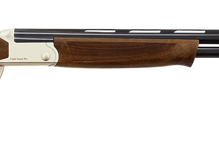 T R Imports LSP2028 Light Super 20 Gauge 3" 2rd 28" Black Over/Under Vent Rib Barrel, Black Steel Receiver, Fixed Walnut Stock