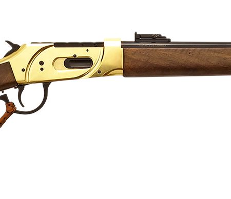 Silver Eagle Arms LEVER410 Lever  410 Gauge Lever 2.50" 5+1 20" Black Steel Barrel, Brass Receiver, Fixed Walnut Stock