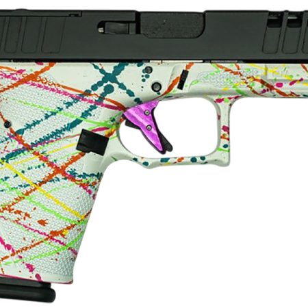 Great Lakes Firearms GL19SWHT Striker  Compact Frame 9mm Luger 15+1 4" Black Nitride Barrel, Optic Cut/Serrated/Window Cut Slide, Polymer Frame, RMR Footprint, Ambidextrous