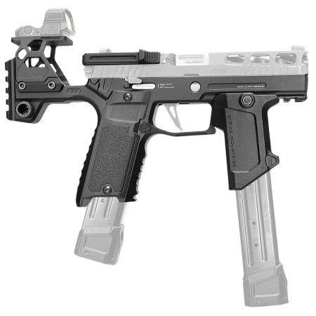 Strike Industries SMCAP320SV2BLK Modular Stock Alpha MKII Black Aluminum Fits Sig Sauer P320 Ambidextrous