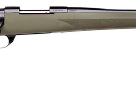 Howa HGR72133 1500 Hogue 243 Win 5+1 22" Black Heavy Barrel, Black Stainless Steel Drilled & Tapped Receiver, Green Hogue OverMolded Synthetic Stock, Right Hand