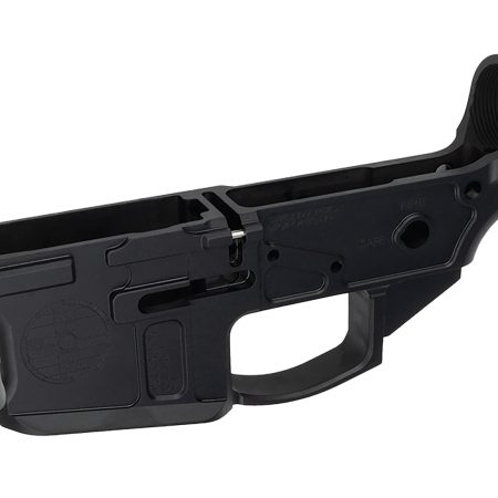 Shield Arms SAO15 SA-15 Stripped Lower Receiver Multi Aluminum Black Anodized for AR-15 Non-Folding