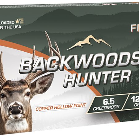 Fiocchi 65CMBHC Backwoods Hunter 6.5Creedmoor 120gr Copper Hollow Point 20 Per Box/10 Case