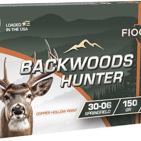 Fiocchi 3006BHC Backwoods Hunter  30-06Springfield 150gr Copper Hollow Point 20 Per Box/10 Case