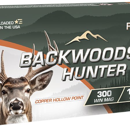 Fiocchi 300WMBHC Backwoods Hunter 300WinMag 165gr Copper Hollow Point 20 Per Box/10 Case