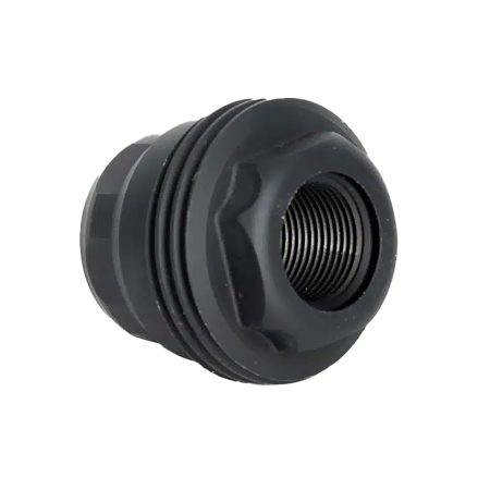 Jk Armament JKMDHDM24   30-45 Cal Fits 1" Long 5/8"x24 Stainless Steel Black Nitride