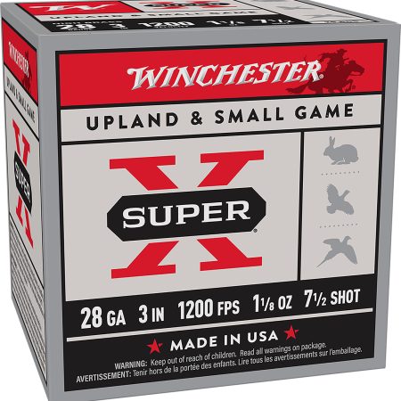 Winchester Ammo X2837 Super X 28Gauge 3" 1 1/8oz 7.5Shot 25 Per Box/10 Case