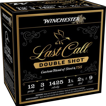 Winchester Ammo LCDS1239 Last Call Double Shot 12Gauge 3" 1 1/4oz 2.5/9TSS Shot 25 Per Box/10 Case