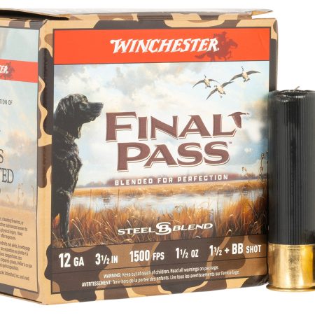 Winchester Ammo FP12LBB15 Final Pass  12Gauge 3.50" 1 1/2oz BB/1.5Shot 25 Per Box