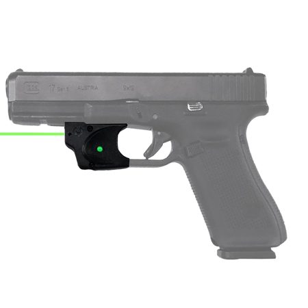Viridian 9120091 E-Series Fits Glock 17/19/34/45/47 Green Laser Black Polymer Trigger Guard Mount