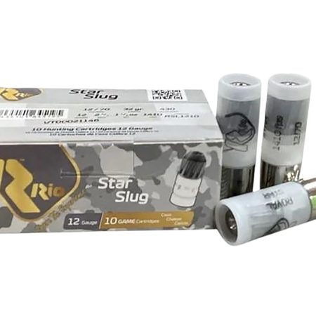 Rio Ammunition RSL1210   12Gauge 2.75" Slug Shot 10 Per Box