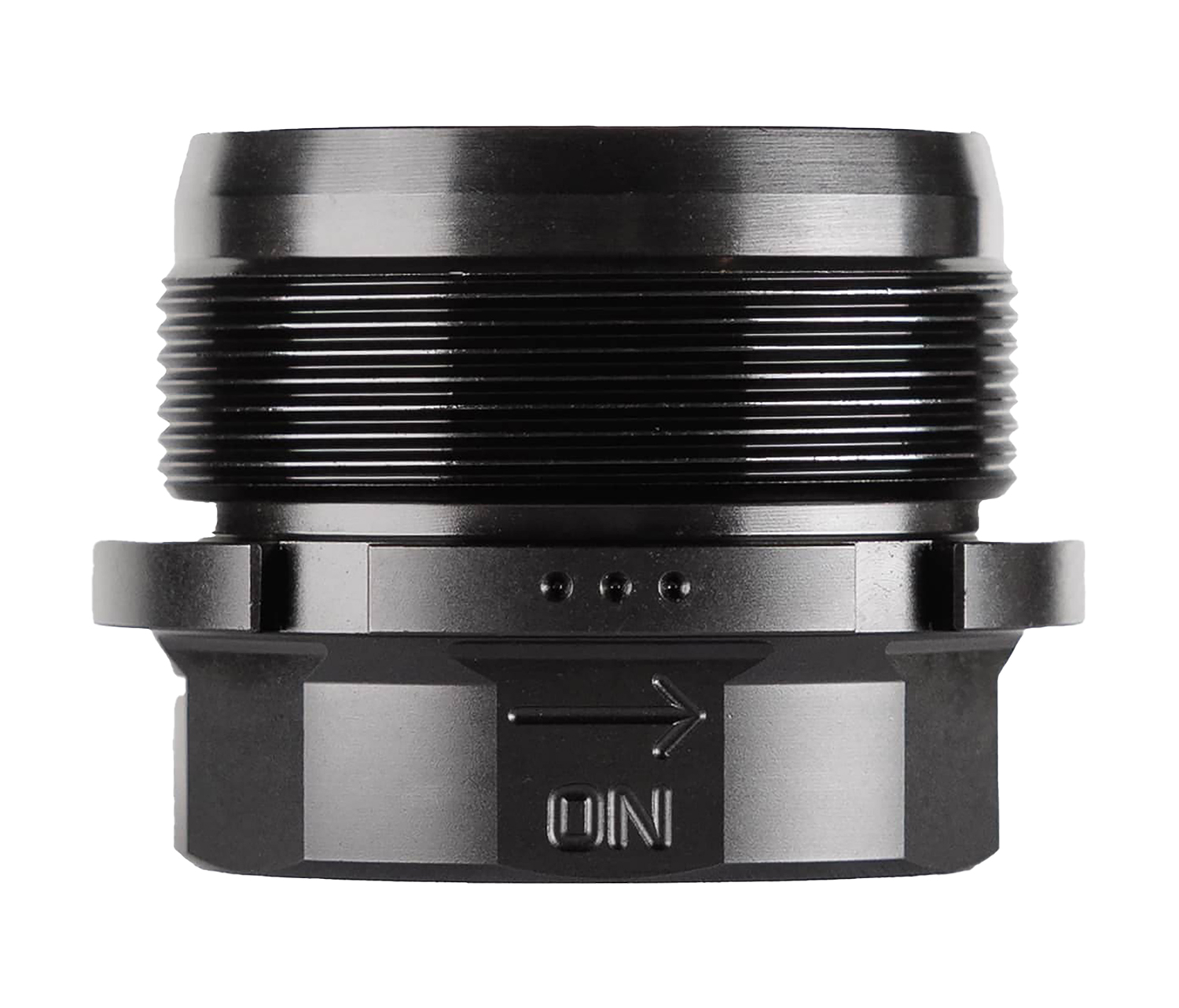 Dead Air DA456HT XEMAX Adapter Chromium-Molybdenum Heat Treated Steel Black Nitride