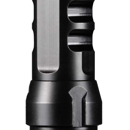 Dead Air DA103 KeyMo Muzzle Brake Black Nitride 4140 HT Alloy Steel 3/4"x24 Threads 338 Cal