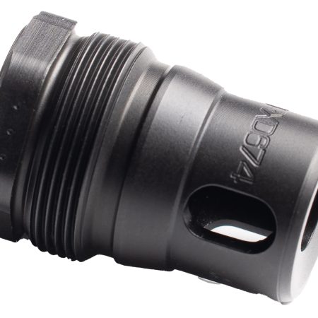 Dead Air RXD674 XRF Xeno Rimfire Muzzle Brake Black Nitride 17-4PH Stainless Steel 1/2"x28 Threads 1.16" OAL 0.81" Diameter