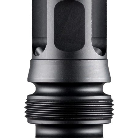Dead Air DA130 Xeno 3-Prong Flash Hider Black Nitride 4140 HT Alloy Steel 5/8"x24 Threads 1.96" OAL 9mm