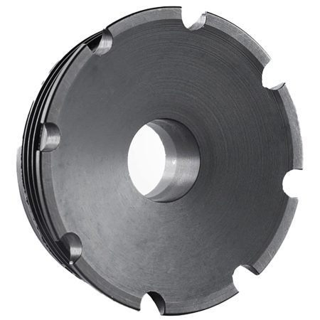 Dead Air DA211 Front Cap R-Series 45 Cal Fits Stainless Steel Black Nitride