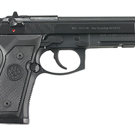 Beretta USA JS92M9A1 92FS Type M9A1 Full Size 9mm Luger 10+1 4.90" Black Barrel, Black Cerakote Steel Serrated Slide, Black Aluminum Frame w/Beavertail & Picatinny Rail, Black Textured Grip