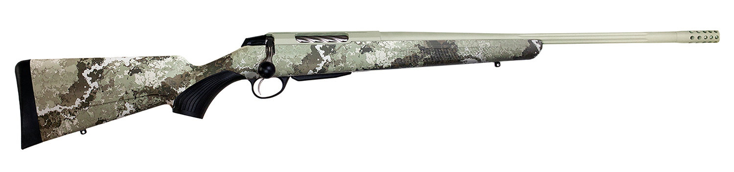 Tikka JRTXVA320 T3x Lite 30-06 Springfield 3+1 22.40" Desert Verde Cerakote Fluted Threaded Barrel & Drilled & Tapped Receiver, Veil Alpine Fixed Synthetic Stock, Right Hand
