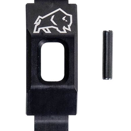 Tapco TAP22064 Trigger Guard Straight Black Aluminum For AR-15