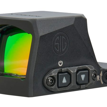 Sig Sauer Electro-Optics SORX1380 Romeo-X Enclosed Pro Black 1x24mm 3MOA Green Dot Reticle RX Footprint Mount