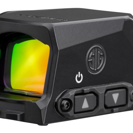 Sig Sauer Electro-Optics SORX1570 Romeo-X Sig-Loc Pro Black 1x24mm Illuminated Green Circle w/Dot Reticle RX Footprint Mount