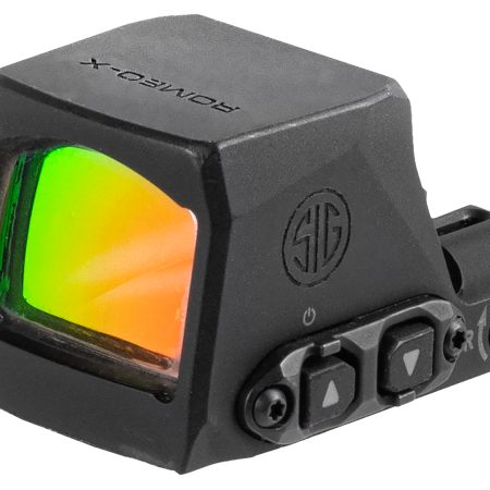 Sig Sauer Electro-Optics SORX1270 Romeo-X Compact Black 1x24mm Illuminated Green Circle w/Dot Reticle RX Footprint Mount