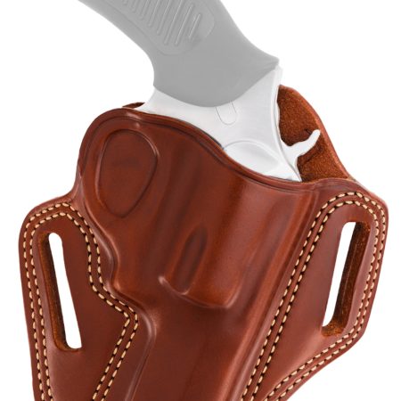 Galco CM192 Combat Master Belt Holster OWB Tan Steerhide Fits S&W L Frame M686 3" Right Hand