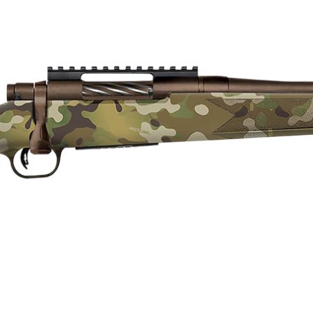 Mossberg 28276 Patriot Compact 308 Win 5+1 18" Patriot Brown Cerakote Threaded Bull Barrel, Patriot Brown Cerakote Steel Receiver w/Picatinny Rail, MultiCam Fixed Synthetic Stock