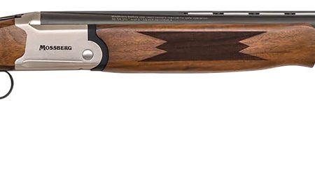 Mossberg 75490 Gold Reserve  16 Gauge Break Open 3" 2rd 30" Matte Blued Vent Rib Barrel, Polished Silver w/Gold Inlay Receiver, Fixed Satin Black Walnut Stock, 5 Standard Chokes