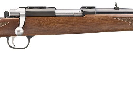 Ruger 7428 77/44  44 Rem Mag 4+1 16.60" Blued Threaded Barrel, Blued Alloy Steel Receiver w/Integral Scope Mount, American Walnut Fixed Wood Stock