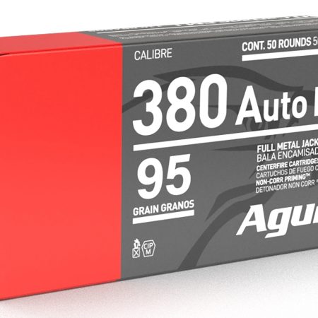 Aguila 1E802380   380ACP 95gr Full Metal Jacket 50 Per Box