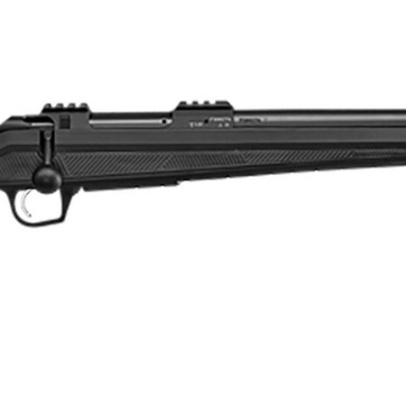 CZ-USA 07418 600+ Alpha 30-06 Springfield 5+1 20" Black Nitride Threaded Barrel, Black Nitride Aluminum Receiver w/Weaver Rail, Black Soft Touch Fixed Polymer Stock