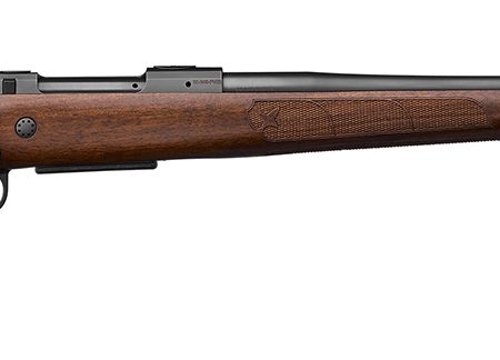 CZ-USA 07720 600+ American 308 Win 5+1 20" Black Nitride Threaded Barrel, Black Nitride Steel Drilled & Tapped Receiver, Turkish Walnut Fixed Stock