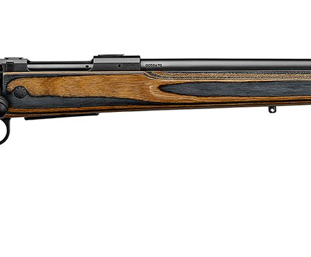 CZ-USA 07511 600+ Range 223 Rem 5+1 24" Black Nitride Threaded Barrel, Black Nitride Steel Drilled & Tapped Receiver, Varnished Laminate Stock w/Adj Cheekrest