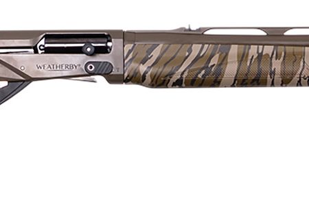 Weatherby XTB1224SMG Sorix Turkey Compact 12 Gauge Semi Auto 3.50" 2+1 24" Burnt Bronze Cerakote Vent Rib Barrel & Drilled & Tapped Receiver, Fixed Mossy Oak Bottomland Synthetic Stock, Ambidextrous