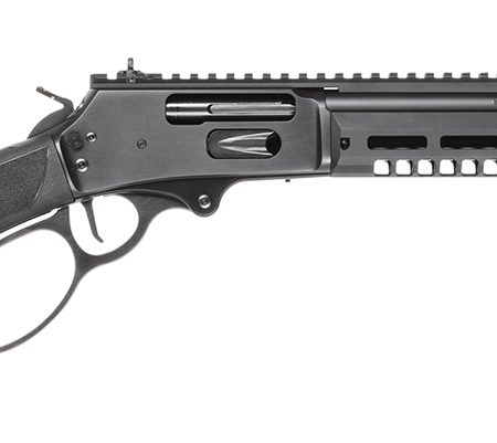 Smith & Wesson 14453 1854 Stealth Hunter 45-70 Gov 5+1 16.50" Black Armornite Threaded Barrel, Black Armornite Stainless Steel Receiver w/Picatinny Rail, M-LOK Forend, Black Fixed Synthetic Stock