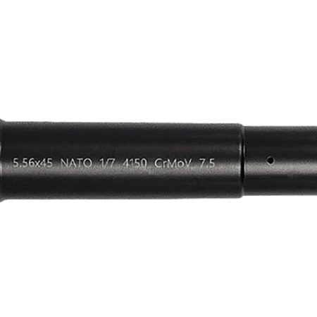 Lead & Steel Llc LS556MED-PIST-7.5 AR9 5.56NATO Government Profile Black Nitride Chrome Moly Vanadium