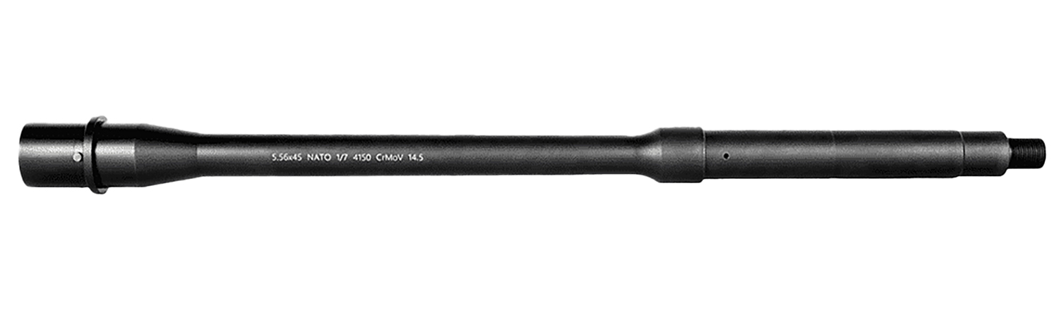 Lead & Steel Llc LS556GOV-MID-14.5 5.56mm 14.50" Government Profile Features M4 Feed Ramps