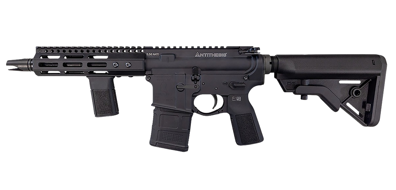 Franklin Armory 0010104BLK Antithesis AT-75K 5.56 NATO 20+1 7.50" Black Nitride Heavy Barrel, Aluminum Receiver w/Picatinny Rail, M-LOK Handguard, Black Polymer Bravo B5 Stock, B5 P-Grip 22K Grip