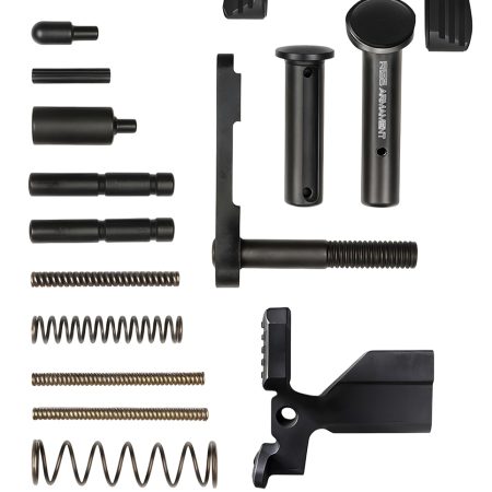 Rise Armament 12003ADV Premium Lower Parts Kit Black Aluminum