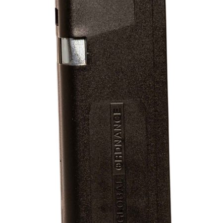 Global Ordnance LLC 197892029063 Global Ordnance  Black 15rd 9mm Luger Glock Style