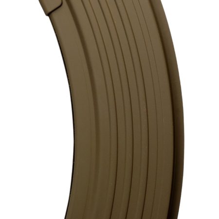 Global Ordnance LLC 810091157466   30rd Fully Ribbed 7.62x39mm Fits AK-47 FDE Steel