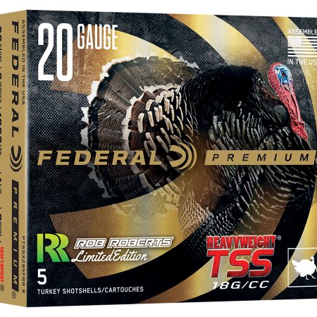 Federal PTSSX295FRR9  Heavyweight TSS 20Gauge 3" 1 5/8oz Tungsten 9Shot 5 Per Box/10 Case
