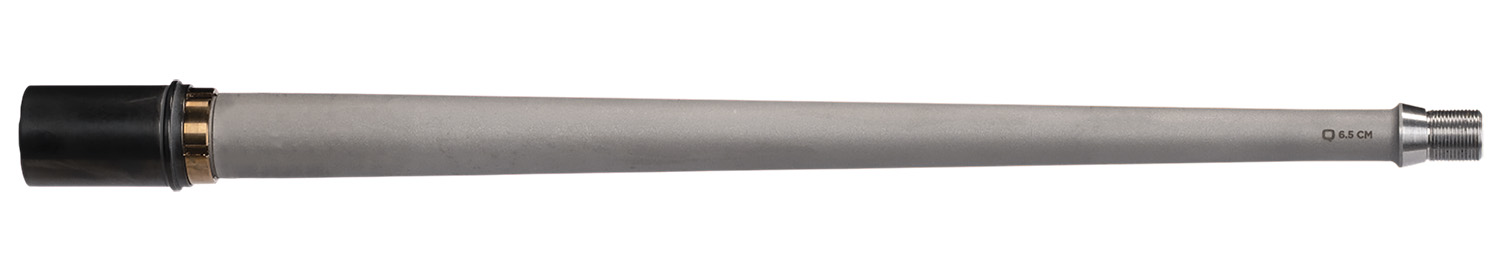 Q LLC BARREL-FIX-6.5-22 Fixed Barrel 6.5 Creedmoor 22" Medium Palma Stainless Steel