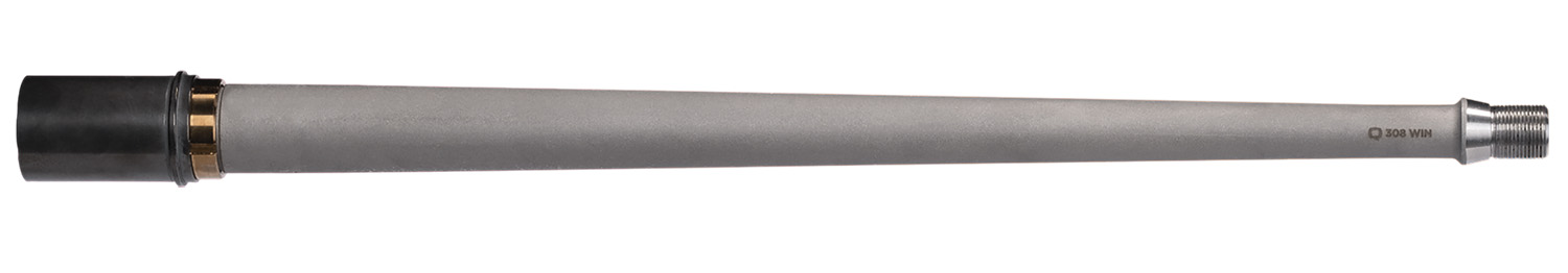 Q LLC BARREL-FIX-308-16 Fixed Barrel 308 Win 16" Light Profile Stainless Steel