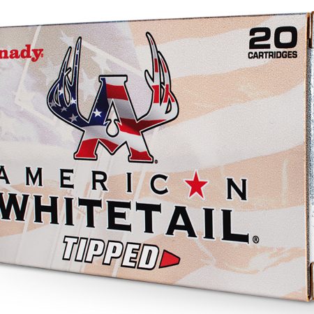 Hornady 80461 American Whitetail  243Win 95gr 20 Per Box/10 Case