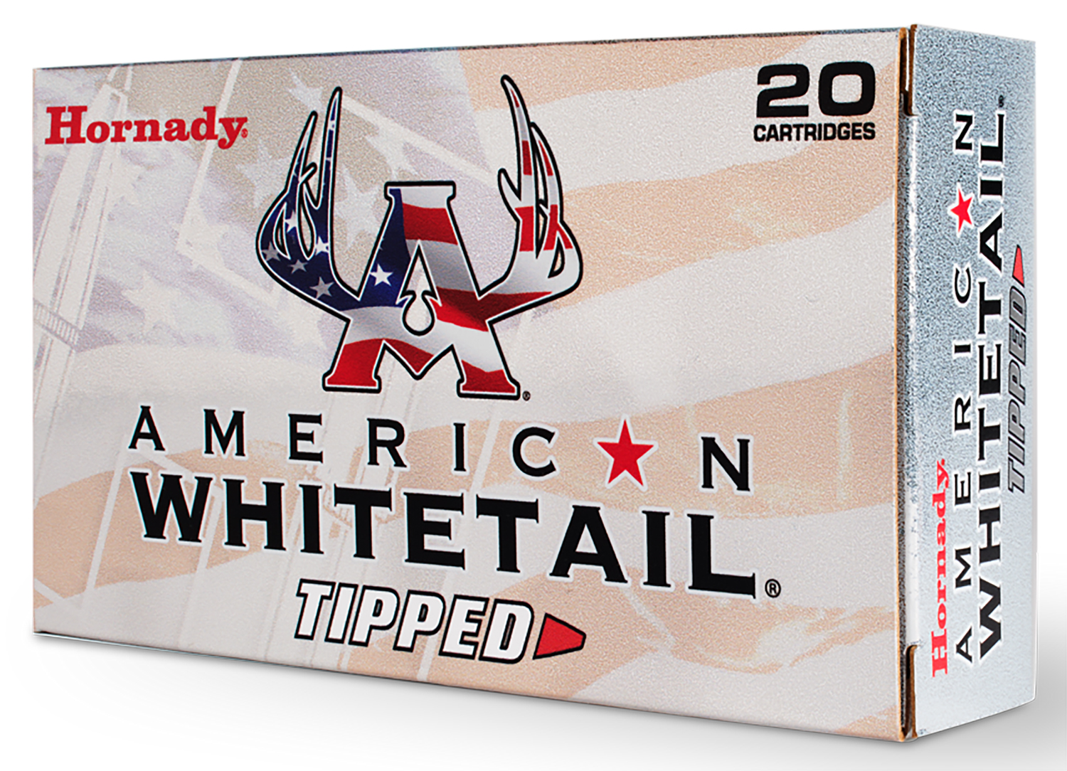 Hornady 81151 American Whitetail 30-06Springfield 165gr 20 Per Box/10 Case