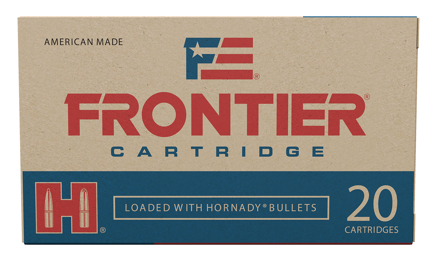 Frontier Cartridge FR710 6mmARC 105gr Full Metal Jacket 20 Per Box/10 Case