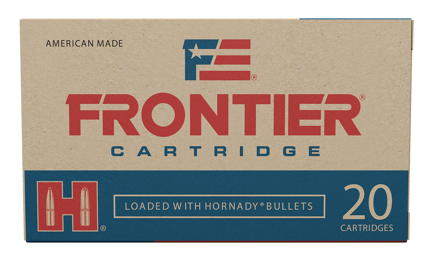 Frontier Cartridge FR730 6.8mm 110gr Full Metal Jacket 20 Per Box/10 Case